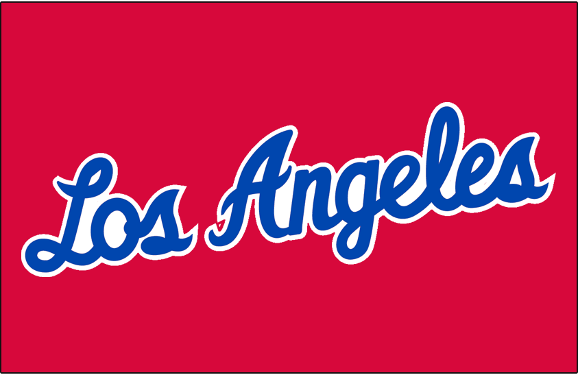 Los Angeles Clippers 1987-1989 Jersey Logo DIY iron on transfer (heat transfer)